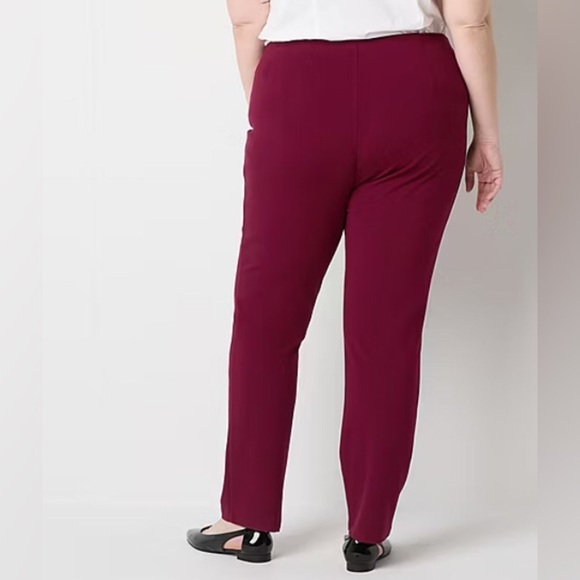 Liz Claiborne-Plus Alexis Ponte Womens  Pull-On Pants, Size 1X, Ne… - Picture 3 of 6